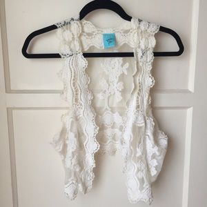 Lace vest